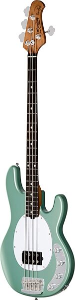 Sterling by Music Man Ray34 Electric Bass Guitar, Dorado Green, Blemished, Action Position Back