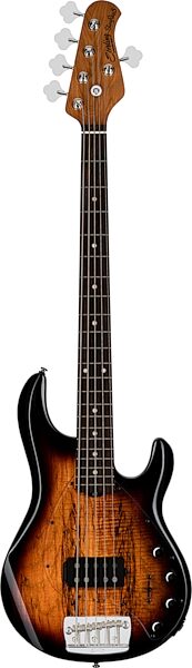 Sterling by Music Man StingRay RAY35SM Electric Bass, 3-Tone Sunburst, Open Box (Very Good), Action Position Back