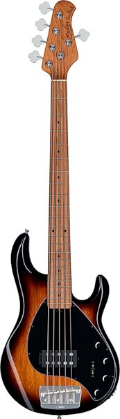 Sterling by Music Man StingRay RAY35 Electric Bass, Vintage Sunburst, Action Position Back