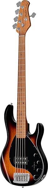 Sterling by Music Man StingRay RAY35 Electric Bass, Vintage Sunburst, Action Position Back