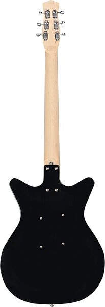 Danelectro Stock '59 Electric Guitar, Black, Action Position Back