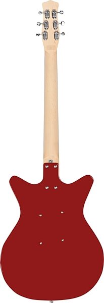 Danelectro Stock '59 Electric Guitar, Vintage Red, Action Position Back
