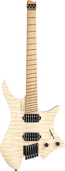 Strandberg Boden Original NX6 Electric Guitar (with Gig Bag), Natural Quilt, Action Position Back