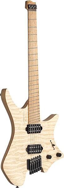 Strandberg Boden Original NX6 Electric Guitar (with Gig Bag), Natural Quilt, Action Position Back