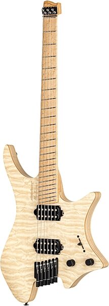 Strandberg Boden Original NX6 Electric Guitar (with Gig Bag), Natural Quilt, Action Position Back