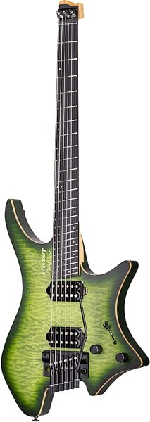 Strandberg Boden Prog NX 6 Electric Guitar (with Gig Bag), Earth Green, Action Position Back