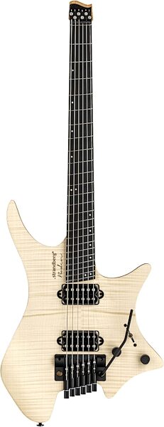 Strandberg Boden Prog NX 6 Electric Guitar (with Gig Bag), Natural Flame, Open Box (Very Good), Action Position Back