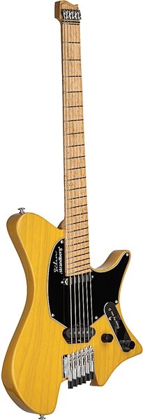 Strandberg Saelen Classic NX 6 Electric Guitar (with Gig Bag), Butterscotch, Action Position Back