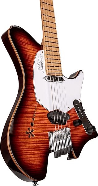 Strandberg Salen Deluxe NX 6 Electric Guitar (with Gig Bag), Action Position Back