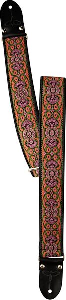 PRS Deluxe Jacquard Guitar Strap, Action Position Back