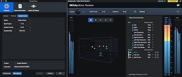PreSonus Studio One 6.5 Professional Music Production Software, Digital Download, Screenshot