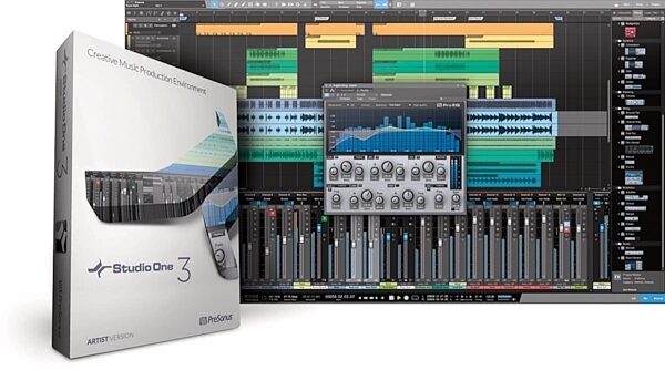 PreSonus Studio One Artist 3.0 Music Production Software, Main