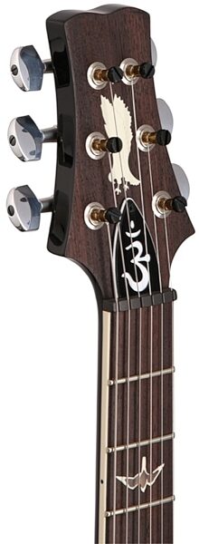 PRS Paul Reed Smith Santana Electric Guitar, Charcoal Burst Headstock
