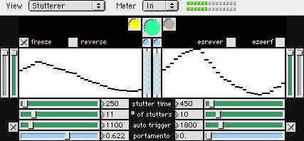 Cycling '74 Pluggo 3.1 VST MAS RTAS (Macintosh), Granulation - Stutterer
