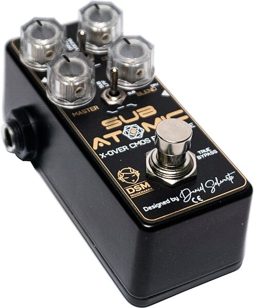 DSM Noisemaker Sub Atomic Bass Distortion and OD Pedal, Action Position Back