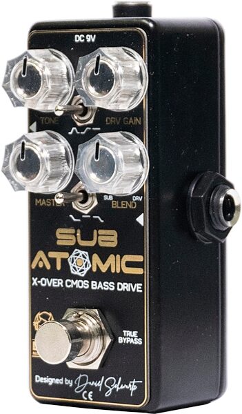 DSM Noisemaker Sub Atomic Bass Distortion and OD Pedal, Action Position Back