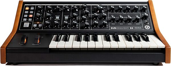 Moog Subsequent 25 Analog Keyboard Synthesizer, New, Action Position Back