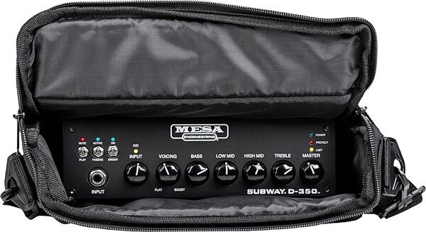 Mesa/Boogie Subway D-350 Class-D Bass Amplifier (350 Watts), New, Action Position Back