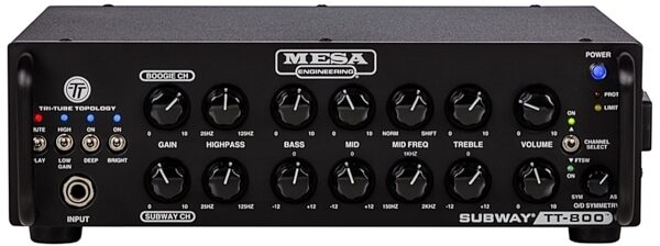 Mesa/Boogie Subway TT-800 Bass Guitar Amplifier Head, New, Main