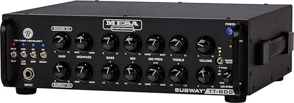 Mesa/Boogie Subway TT-800 Bass Guitar Amplifier Head, New, Action Position Back