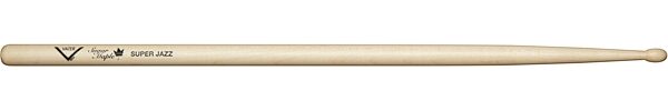 Vater Sugar Maple Super Jazz Drumsticks (Pair), Wood Tip, Action Position Back