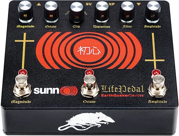 EarthQuaker Devices Sunn Life V3 Octave Distortion and Boost Pedal, New, Action Position Back