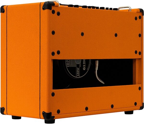 Orange Super Crush 100 Solid-State Guitar Combo Amplifier (100 Watts, 1x12"), Orange, Angled Back