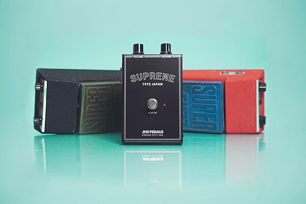 JHS Supreme Fuzz Pedal, New, Action Position Back