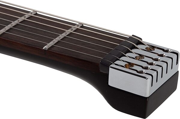 Synyster Gates Custom-6 TR-S Signature Headless Electric Guitar, Satin Black, Action Position Back