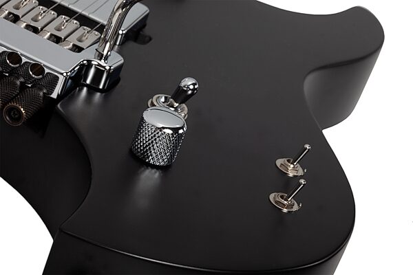 Synyster Gates Custom-6 TR-S Signature Headless Electric Guitar, Satin Black, Action Position Back