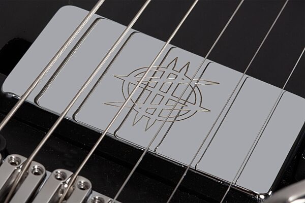 Synyster Gates Custom-6 TR-S Signature Headless Electric Guitar, Satin Black, Action Position Back