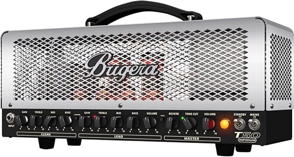 Bugera T50 Infinium Guitar Tube Amplifier Head (50 Watts), Alt