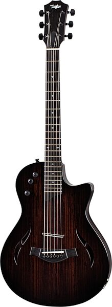 Taylor T5z Classic Rosewood Electric Guitar (with Aerocase), Action Position Front