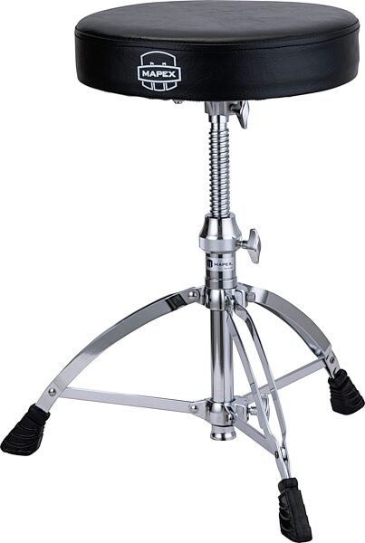 Mapex T660 Round Top Double-Braced Drum Throne, New, Action Position Back