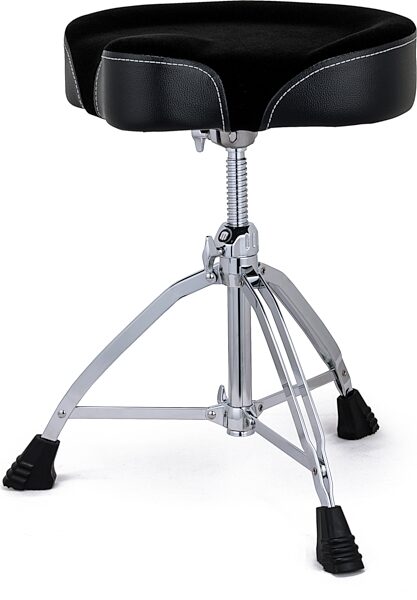 Mapex T865 Spin Up Double-Braced Saddle Top Drum Throne, New, Action Position Back