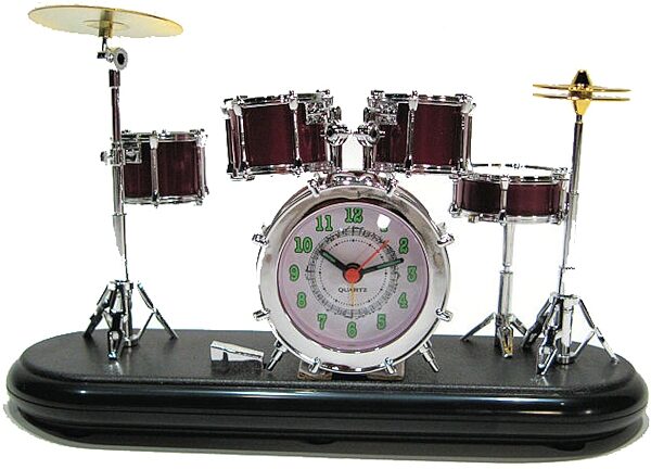 Universal Percussion Drum Set Alarm Clock, Main