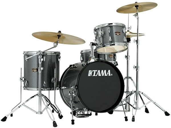 Tama IP48RS Imperialstar Bop Drum Shell Kit, 4-Piece, Galaxy Silver