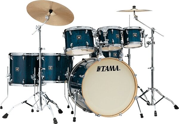 Tama CL72SP Superstar Classic Drum Shell Kit, 7-Piece, Action Position Back