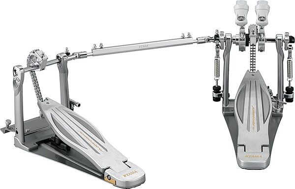 Tama HP910LWN Speed Cobra Double Bass Drum Pedal (with Case), Chrome, Blemished, Action Position Back