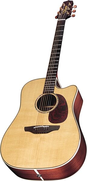 Takamine TAN16C Super Natural Acoustic-Electric Guitar, Angle