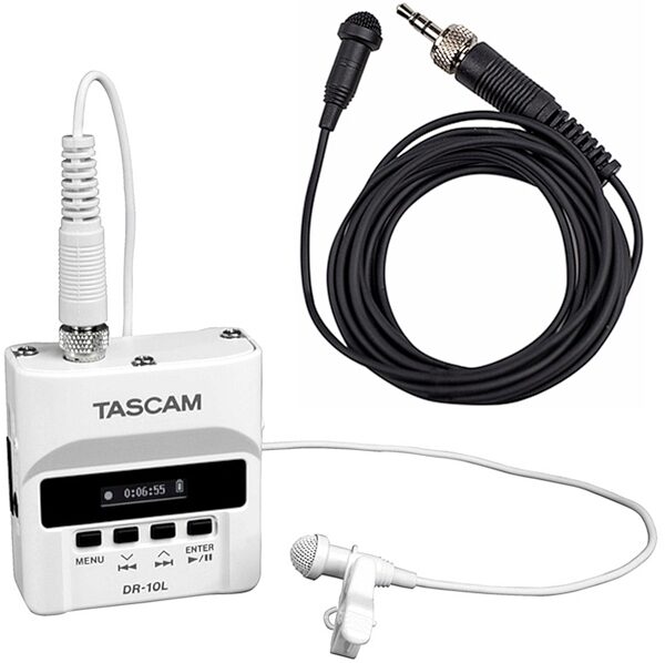TASCAM DR-10L Digital Audio Recorder (with Lavalier Microphone), tascam