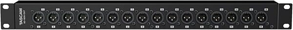TASCAM BO-16DX/OUT 16-Channel D-Sub to XLR-M Output Adapter Breakout Box, New, Action Position Back