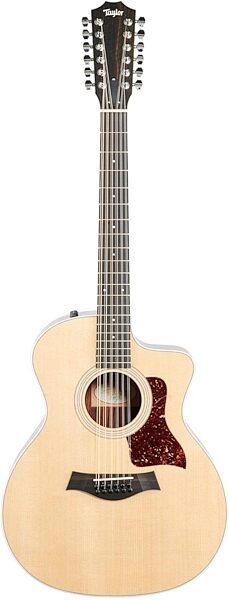 Taylor 254ce Grand Auditorium Rosewood Acoustic-Electric Guitar, 12-String (with Gig Bag), Main