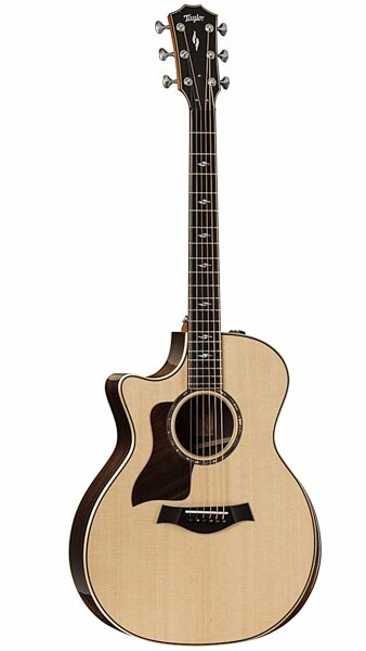 Taylor 814ceV Deluxe Grand Auditorium Acoustic-Electric Guitar, Left-Handed (with Case), Main