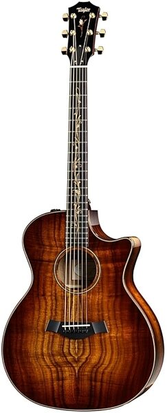 Taylor K24ce Koa Acoustic-Electric Guitar (with Case), Main