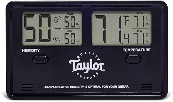 Taylor Hygrometer 2.0, Black, Action Position Front