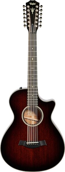 Taylor 562ceV 12-Fret Grand Concert Acoustic-Electric Guitar, 12-String (with Case), Action Position Back