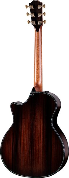 Taylor 914ce Builder's Edition Grand Auditorium Acoustic-Electric Guitar (with Case), Wild Honey Burst, Action Position Back