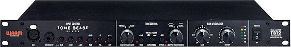 Warm Audio TB12 Tone Beast Microphone Preamplifier, Black, Action Position Back