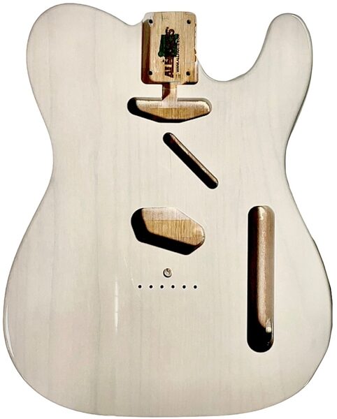 Allparts Alder Telecaster Guitar Body, White Blonde, main